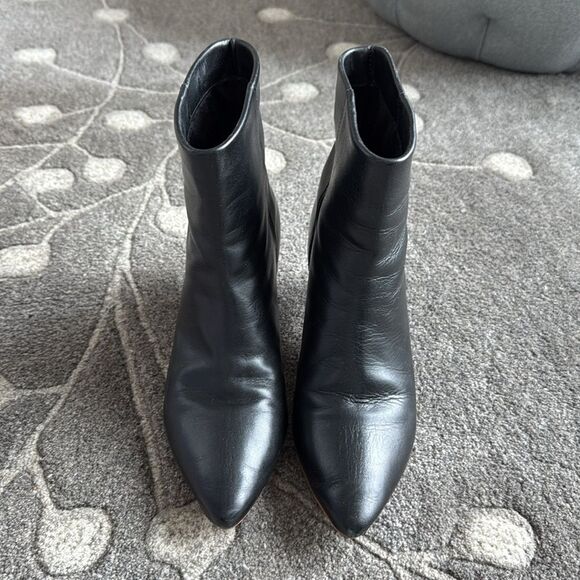 DOLCE VITA Dee Black Leather Ankle Booties, 8 - Picture 9 of 11